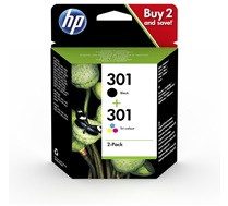 INK CARTRIDGE NO 301 B/C/M/Y COMBO 2-PACK