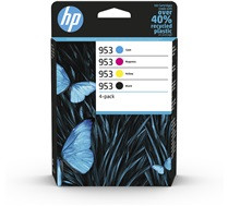 HP 953 CMYK ORIGINAL INK CARTRIDGE 4-PACK